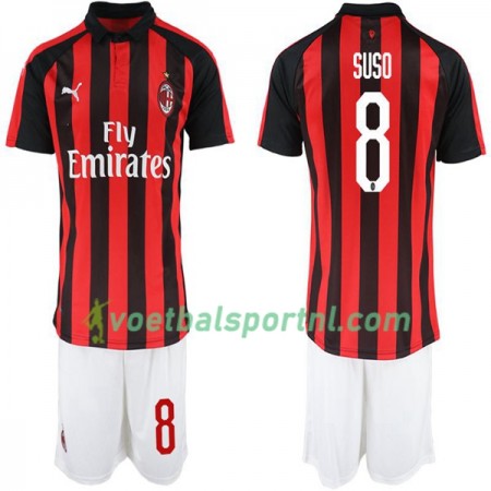 AC Milan Suso 8 Kind Thuis Tenue 2018-19
